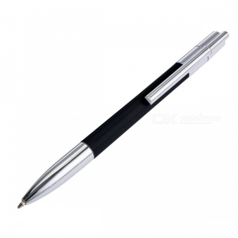 Флешка Ручка металл/пластик черная