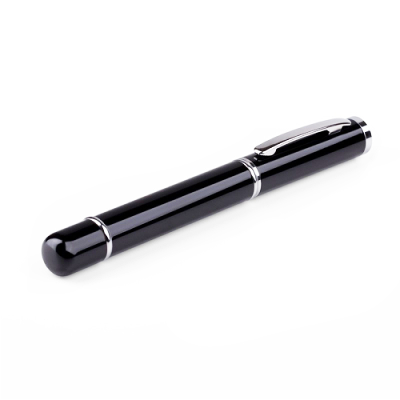 Флешка Ручка металл черная
