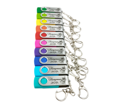 USB Флешка Выпускник 2027 для школьника, стальная скоба